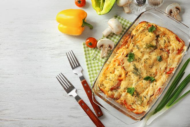 Zapiekanka gyros z ryżem: pożywny obiad dla rodziny