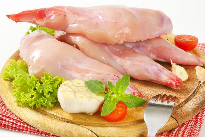 Comber z królika na melonowym carpaccio: przepis